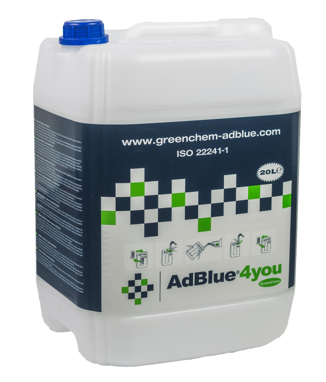 Bidon AdBlue 20L avec bouchon bleu
