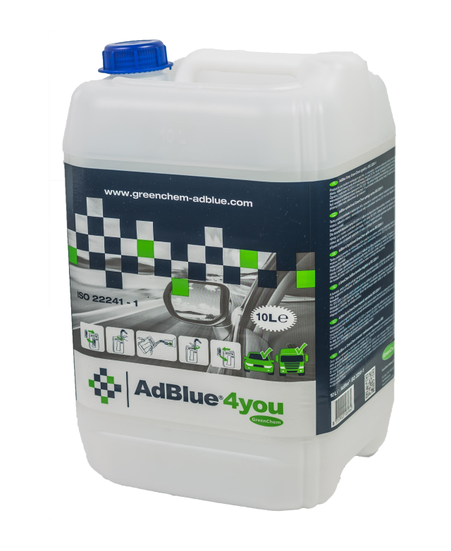 Bidon AdBlue 10L avec bouchon bleu