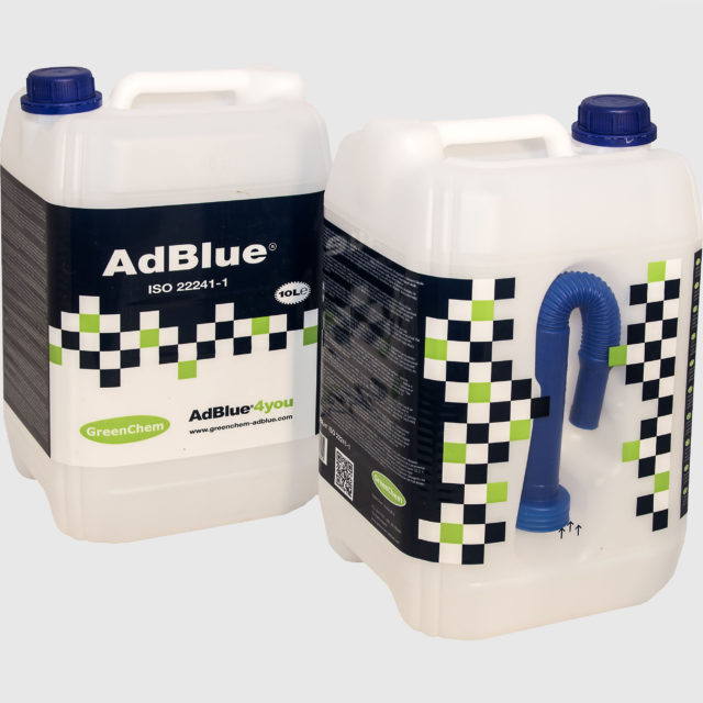 10 liter canister aof GreenChem AdBlue