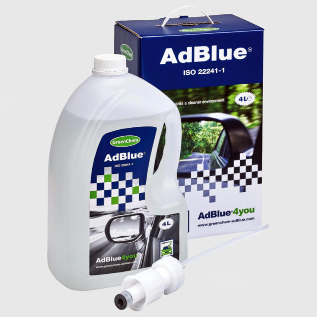 4 litre canister of GreenChem AdBlue