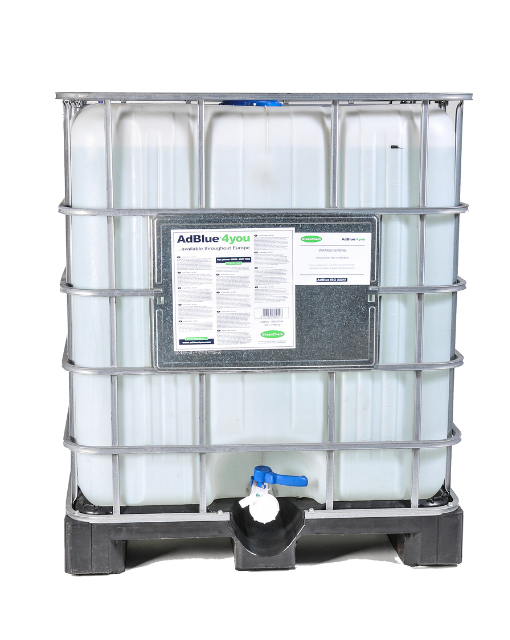 AdBlue Flüssigkeitscontainer mit Etikett