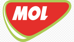 MOL logo with red and green colors.