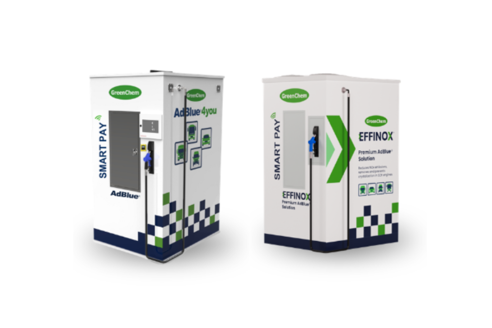 Distributeurs AdBlue GreenChem avec système Smart Pay
